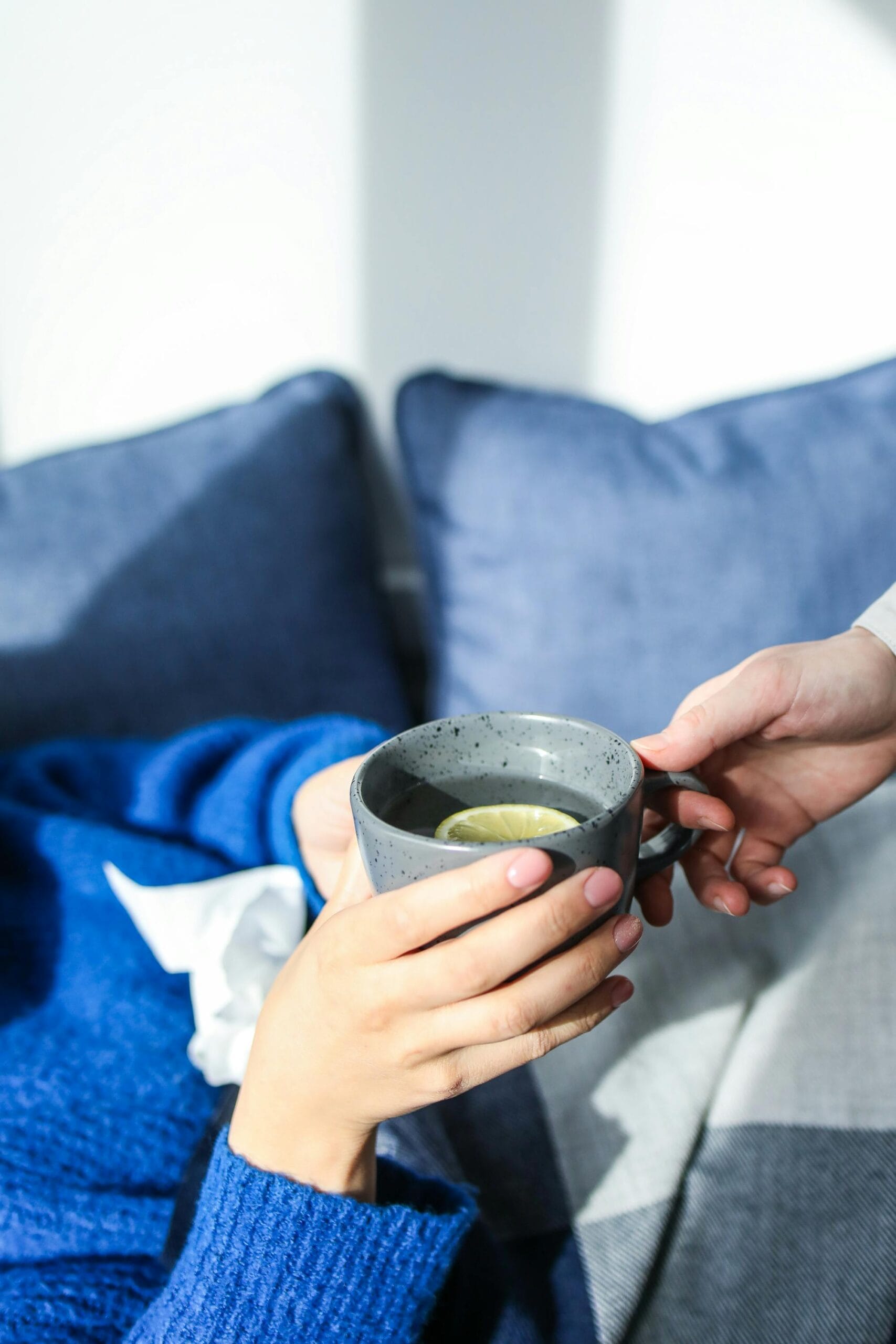 Warm tea in a cozy setting brings comfort, perfect for chilly days and relaxation.